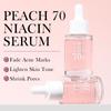 PEACH 70 Niasinamidli Niasin Serumu İngilizce Ambalajlı - İhracat İçin Cilt Bakım Çözümü