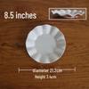 Langxi White Melamine Commercial Buffet Plates