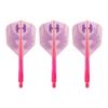 CONDOR AXE FLAP WINGS Hugo Leung Player Model Condor Axe Flap Wings Dart Neon Pink Flights, Small, Large,