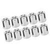 10Pcs Cross Cable Clamp Stainless Steel Wire Railing Clamp Fastener for Indoor Outdoor