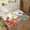 Cartoon C-CoComelon-S Cute Music Floor Mat Soft Thickened Non-Slip Bedroom Living Room Door Mat Home Decor Flannel Rugs