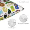 Breaking Bad collage drawing Square Pillow Cases  Cushion Cover Novelty Zipper Decor Pillowcase for Car 40x40cm