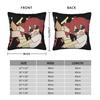 Pearto Creative Kasane Teto Expression Pillow Cover  Morden Pillow Case For Living Room Chair Comfy Cushion Cover Gift