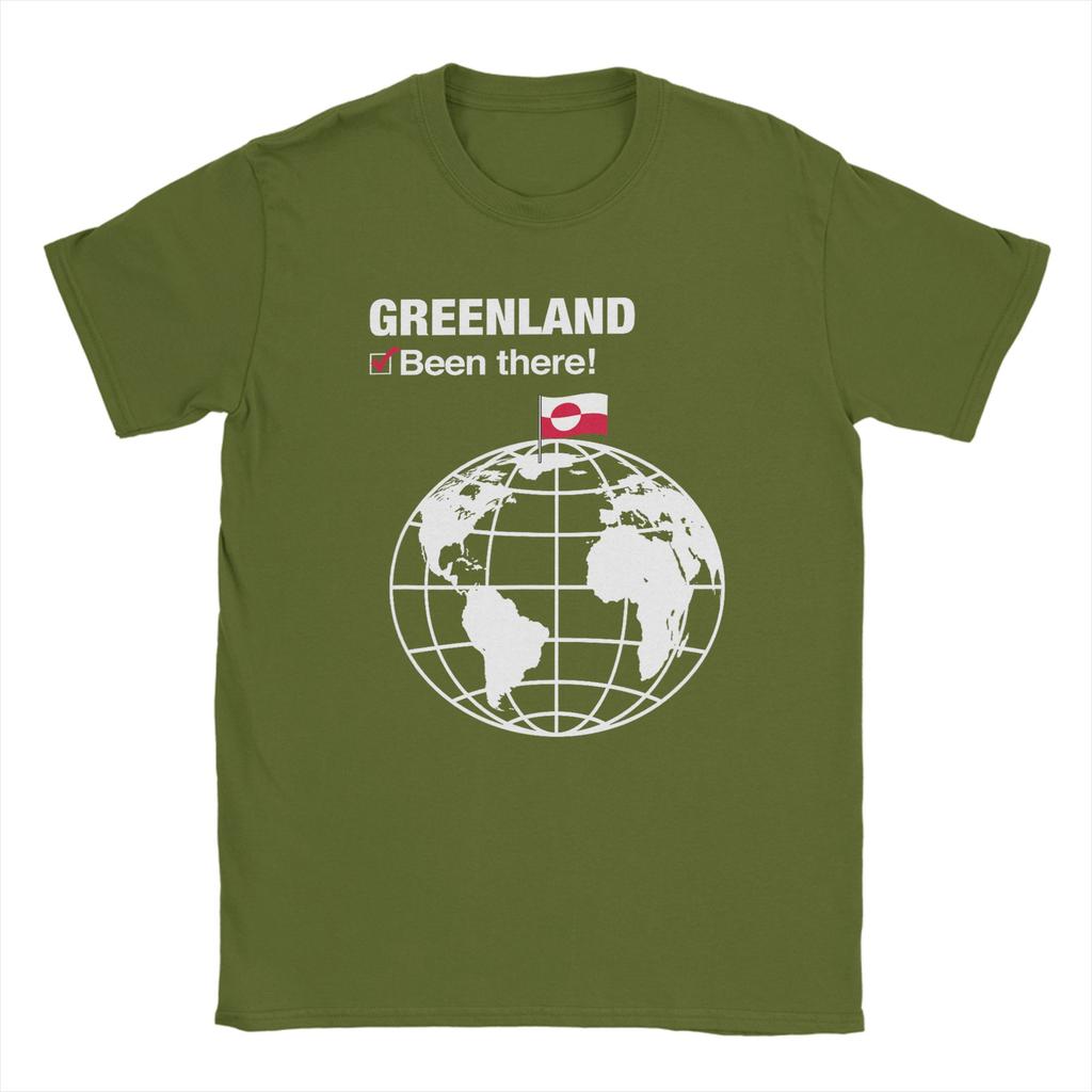 Ive Been There Greenland TShirt Summer  Trending T Shirts Unisex Cotton Crewneck Plus Size Tees ShortSleeve Classic Tops