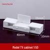 1:50 Scale White ABS Furniture Set for Architectural Model Interior Layout
