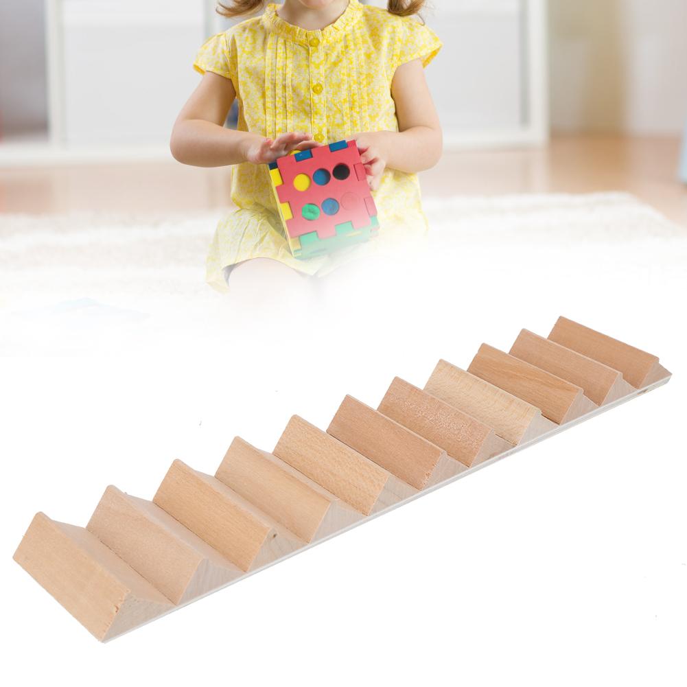 1:12 Miniature Wood Staircase DIY Step Stair Crafts Decorative Dollhouse AccessoriesStaircase