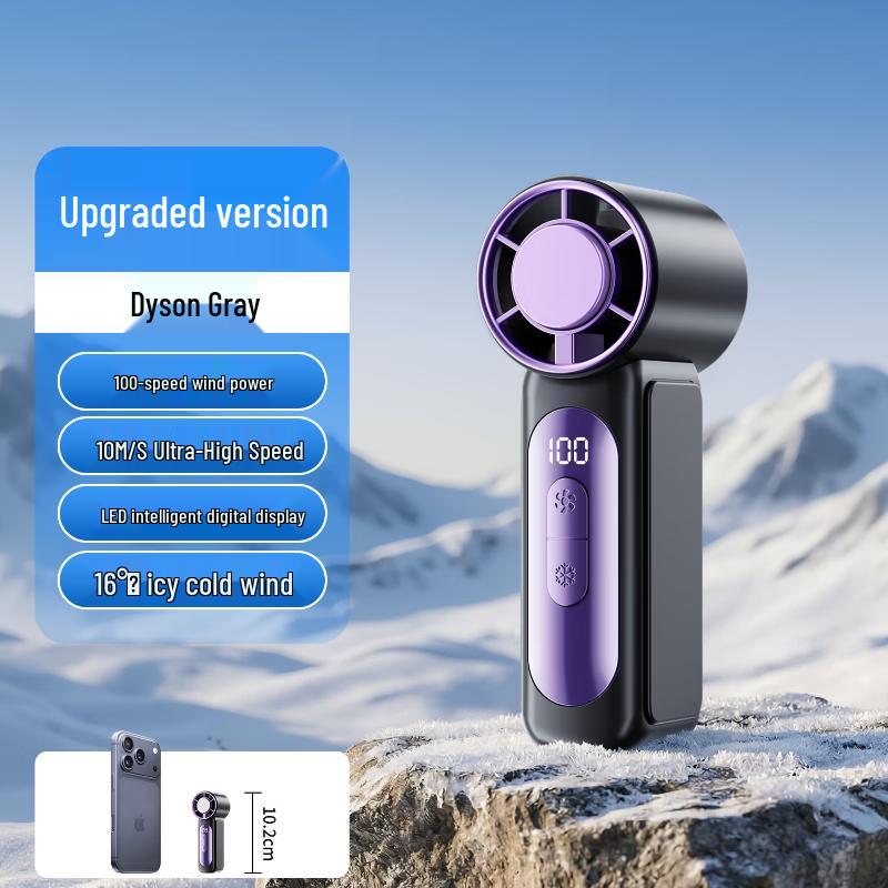 Portable High-Speed Handheld Cooling Fan