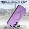 For Samsung Galaxy A15 4G/A15 5G Leather Back Case Compatible with MagSafe Skin-Touch Phone Cover