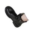 Black Martin boots women's new autumn and winter velvet British style boots thick-soled short boots spring and autumn single boots