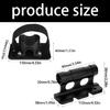 Light weight Aluminum Car Rack Fork Mount Regulable Bike Fork Carriers for Car Roof Rack Or Trunk Mounting