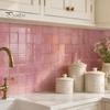 Easy to Clean Wall Decals Brick Stickers, Self-Adhesive Peel And Stick Backsplash Tiles, Waterproof Apply Tiles Moisture-proof Decor for Laundry Room
