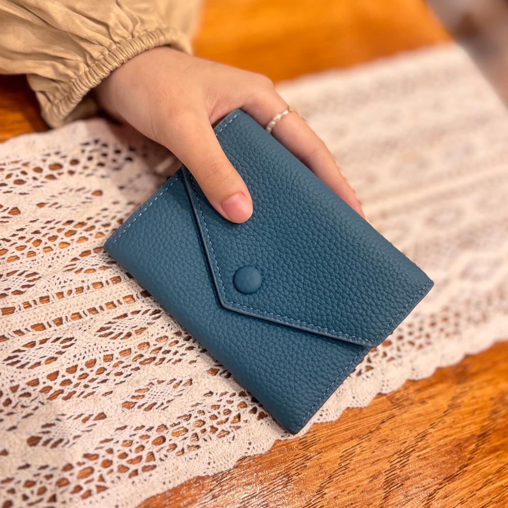 2025 Damski Portfel Slim ze Skóry Naturalnej i Etui na Karty - Wysokiej Klasy Wielofunkcyjny Portmonetka