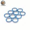 In-stock 6900 2RS Thin-walled Deep Groove Ball Bearing, 10x22x6, High-speed Motor Bearing with Blue Rubber Seal.
