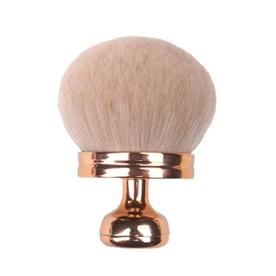 Razítková štětka na make-up Víceúčelová aplikační štětka na samoopalovací přípravek Přenosná syntetická na tekutý make-up Sypký pudr Oční stíny Tvářenka Opalovací mléko Obličej Tělo