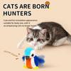 Lebhaft zwitscherndes fliegendes Vogel-Katzen-Spielzeug, hängendes Haustier-Simulations-Vogelspielzeug für Wohnungskatzen