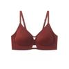 Invisible Lingerie Women's Soft Support Invisible and Seamless Bra Gathering Bra Push Up Bra