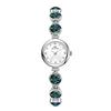 BS New Women's  Watch Link Bracelet Iridescent Raw Stone INS Style Malachite Color-Shifting Design Gift for Lady