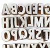 Hand Carved Alphabet Text Stamp Printing Block Wooden Textile Stamp Block