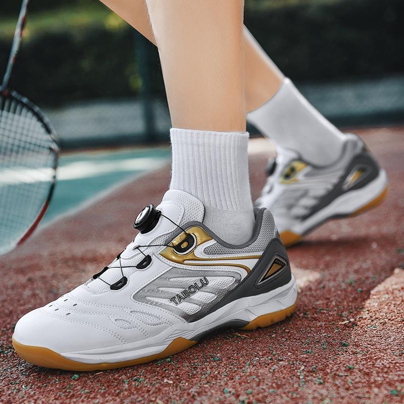New badminton shoes men's youth shock absorption non-slip table tennis shoes couple tennis shoes student sports shoes