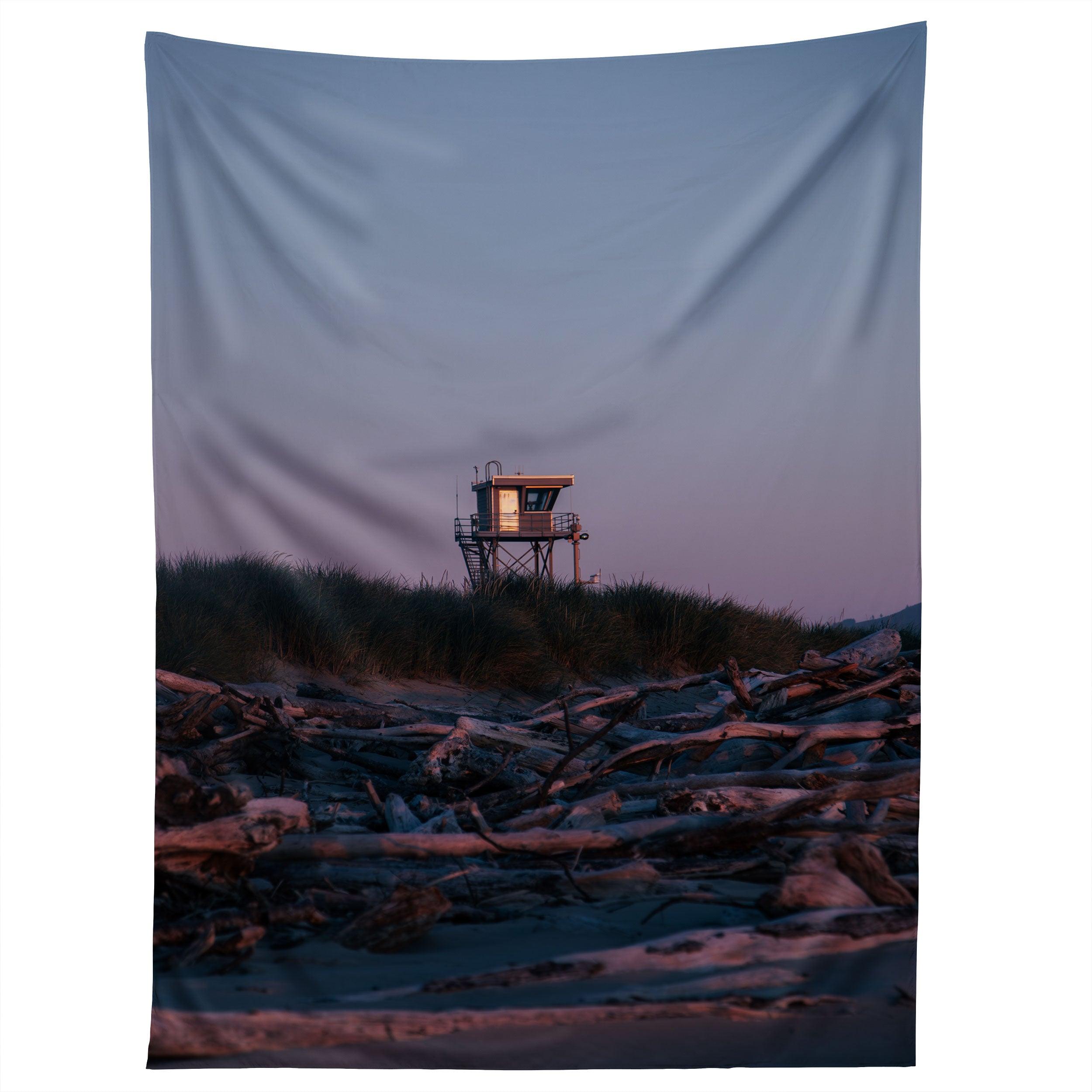 COASTAL LOOKOUT tapestry 75x100