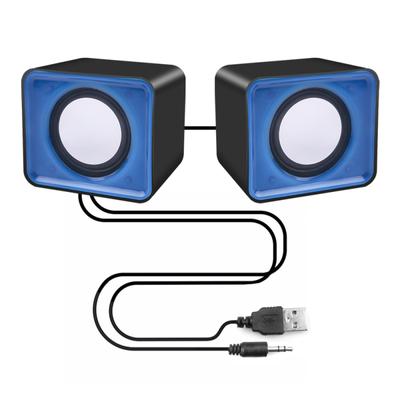 USB Musiklautsprecher Mini Musik Stereo Lautsprecher für Multimedia Desktop Computer Notebook