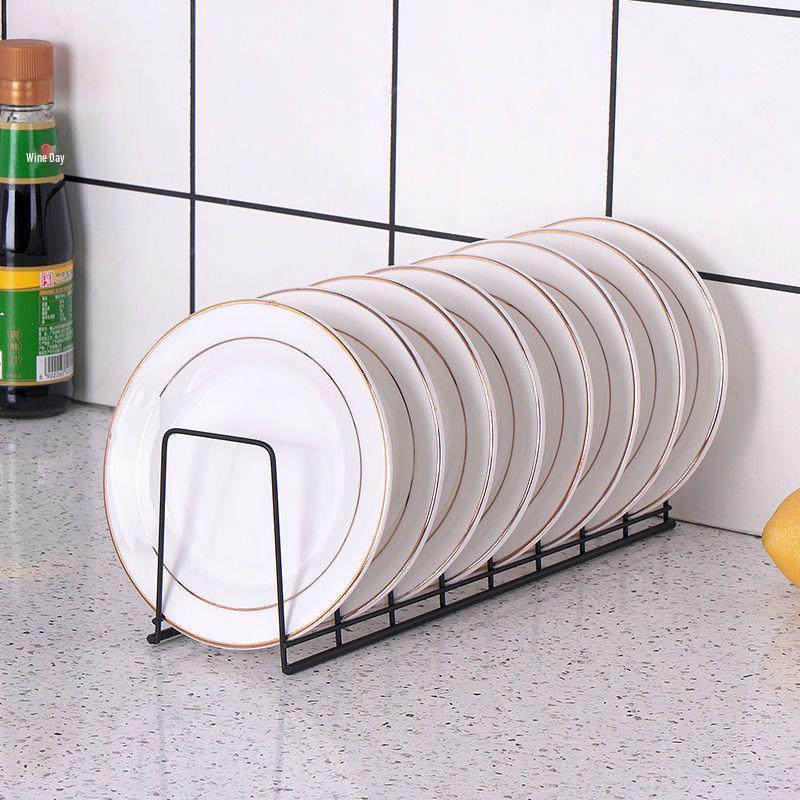 Stainless Steel Dish Rack with Utensil Holder for Kitchen Storage