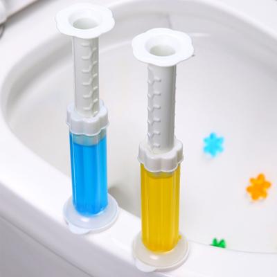 Needle Design Toilet Gel Stamp Flower Shape Toilet Fragrance Deodorant Odor Removal Multi Flavors Bathroom Cleaning Supplies
