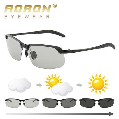 Photochrome polarisierte Sonnenbrille Autofahrerbrille Pilotenbrille Fahrerbrille Sonnenbrille für Männer
