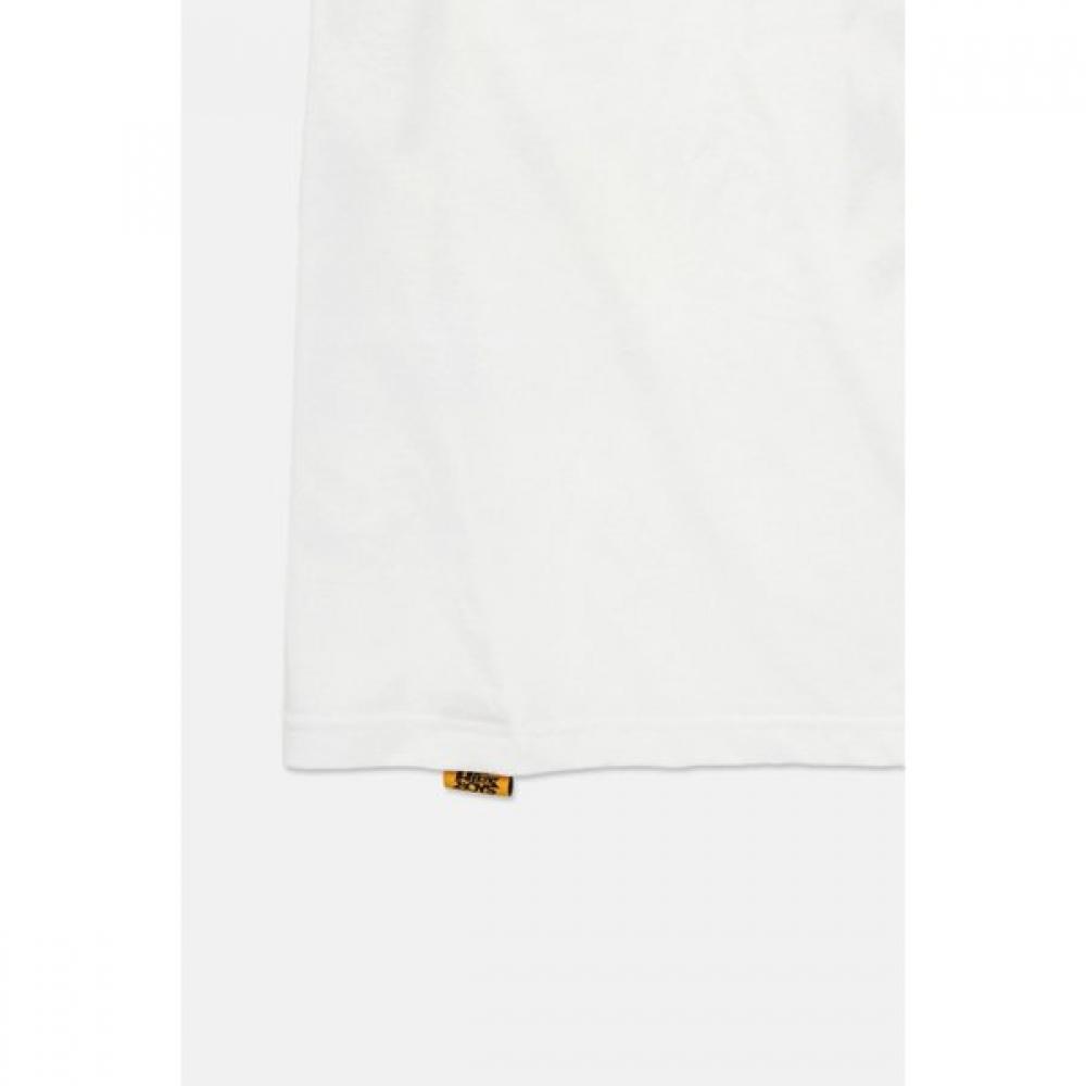 Kolon SporT Unisex Graphic ShorT Sleeve T shirT Paper Press jwTcm25821cre