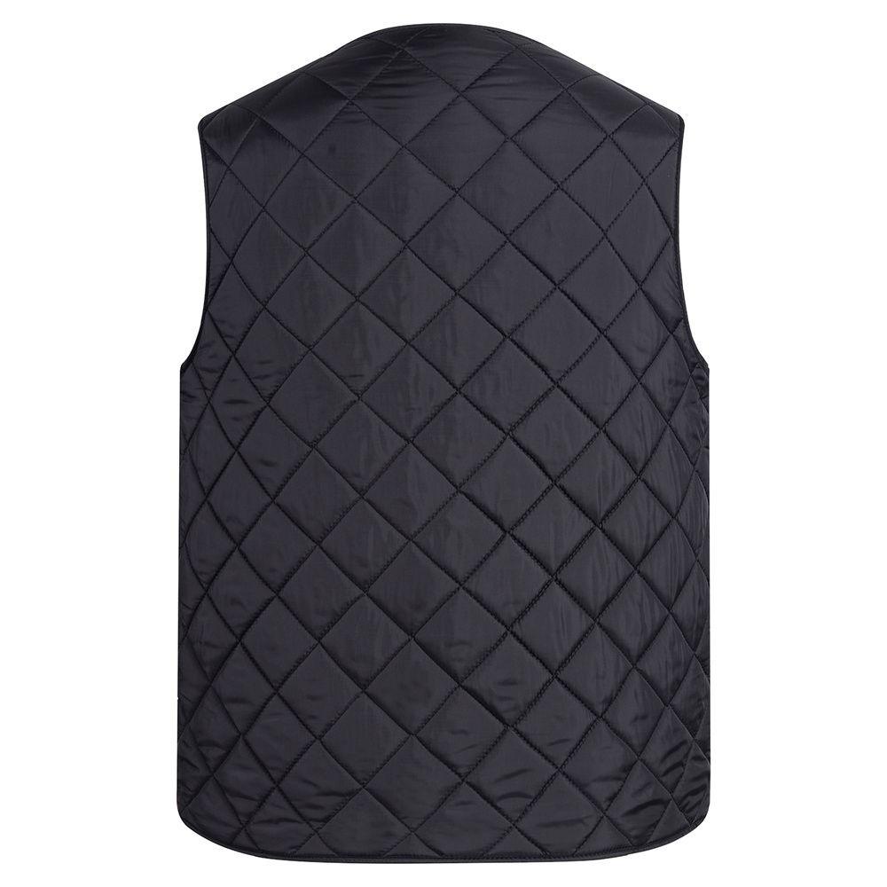 Men's Casual Fleece Solid Color Button Vest Men's V-neck Thickened Vest