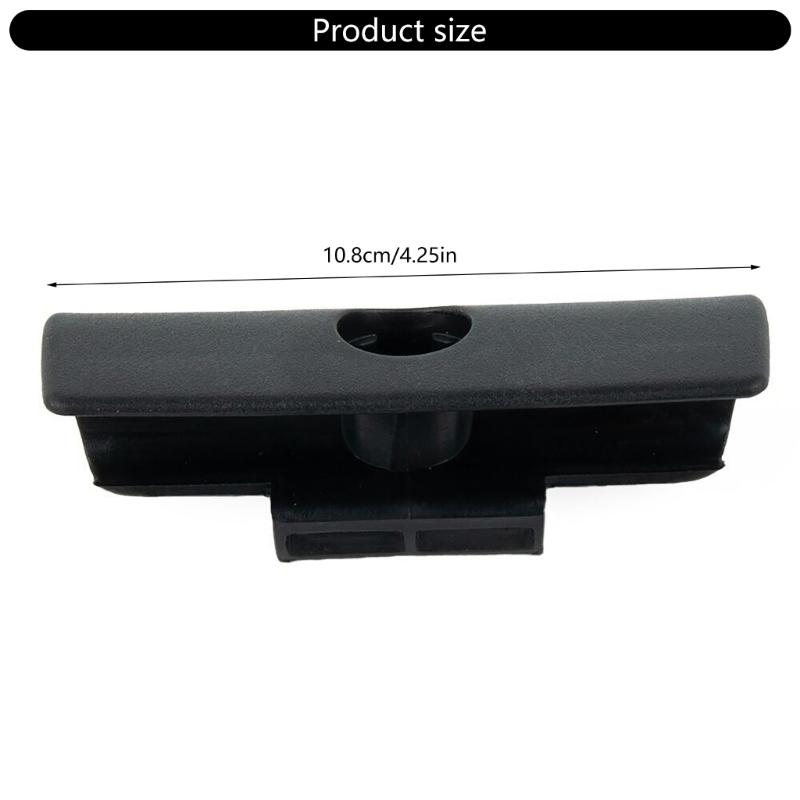 Black Long Lasting Center Console Armrest Lid Latches Glove Box Locking Handle Suitable for E39 51168163017 51168163018