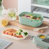 Leakproofs Bento Boxes with Compartment Lunch Container Food Storage Boxes Meal Preparation Lunch Container Easy To Clean