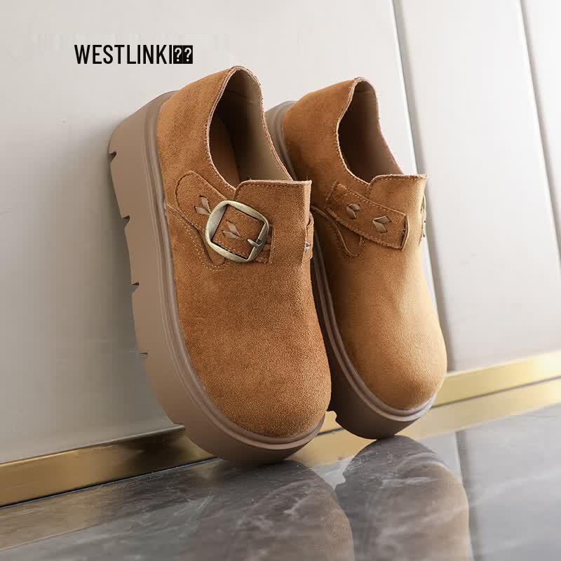 Westlink Women s Breathable Slip-on Platform Casual Shoes EUR 39