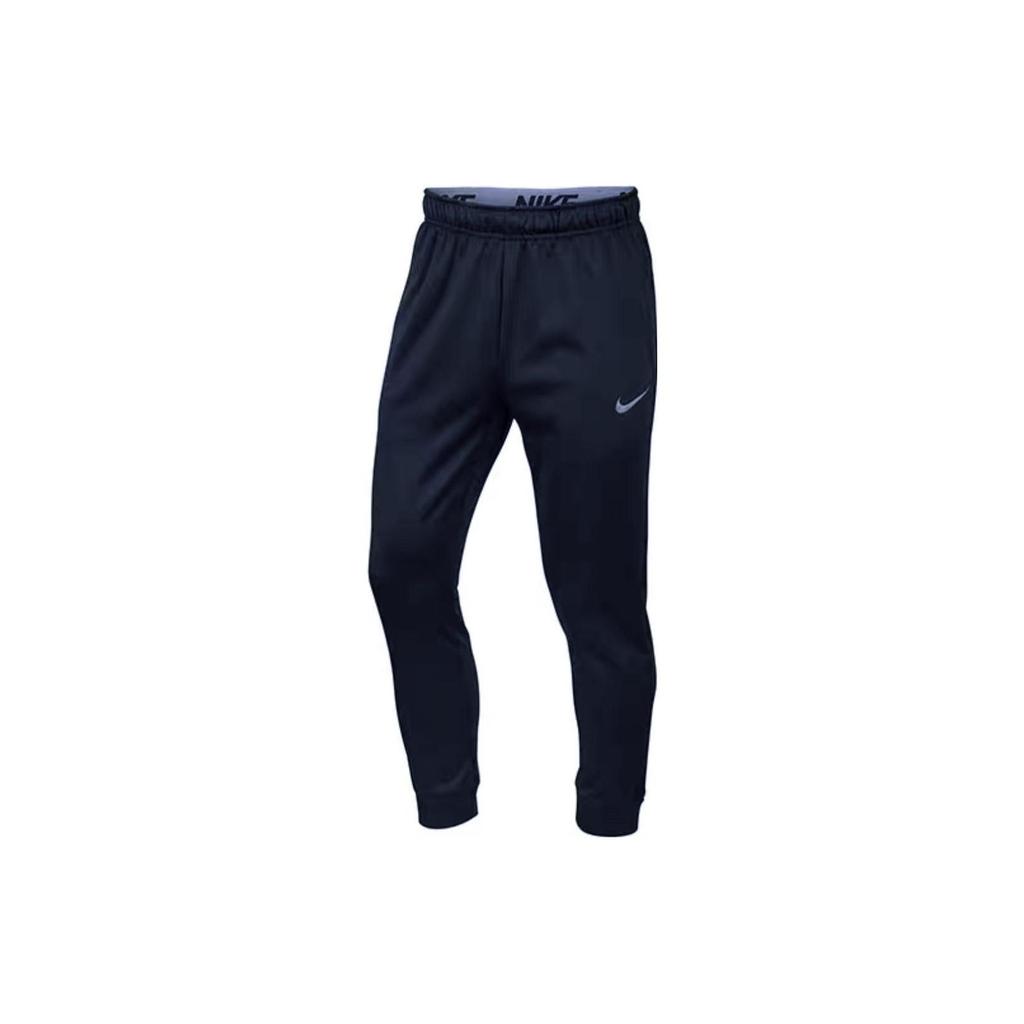 Nike Slacker Solid Color Casual Commuting Sports Long Pants Men bottoms Dark-Blue 904920-475