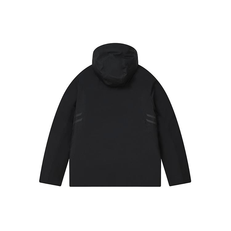 New FILA Down Jacket Men's Jet Black F11M247903F-BK