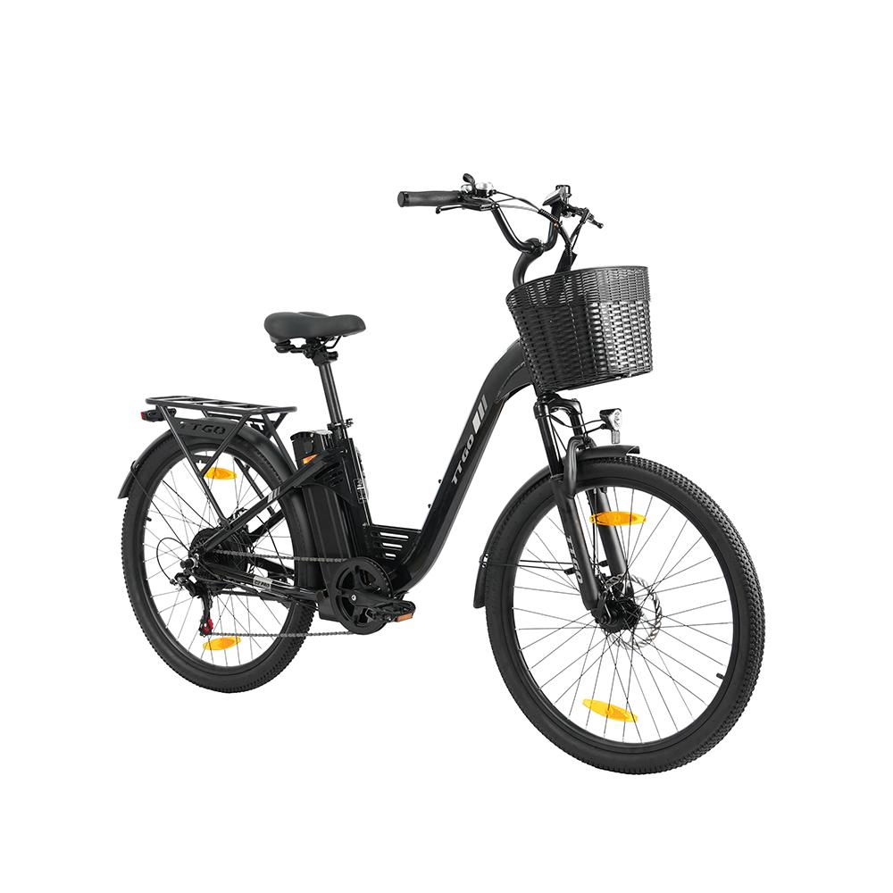 TTGO C2 PRO Commuter Electric Bike,36V 18Ah Battery, Shimano 7-Speed