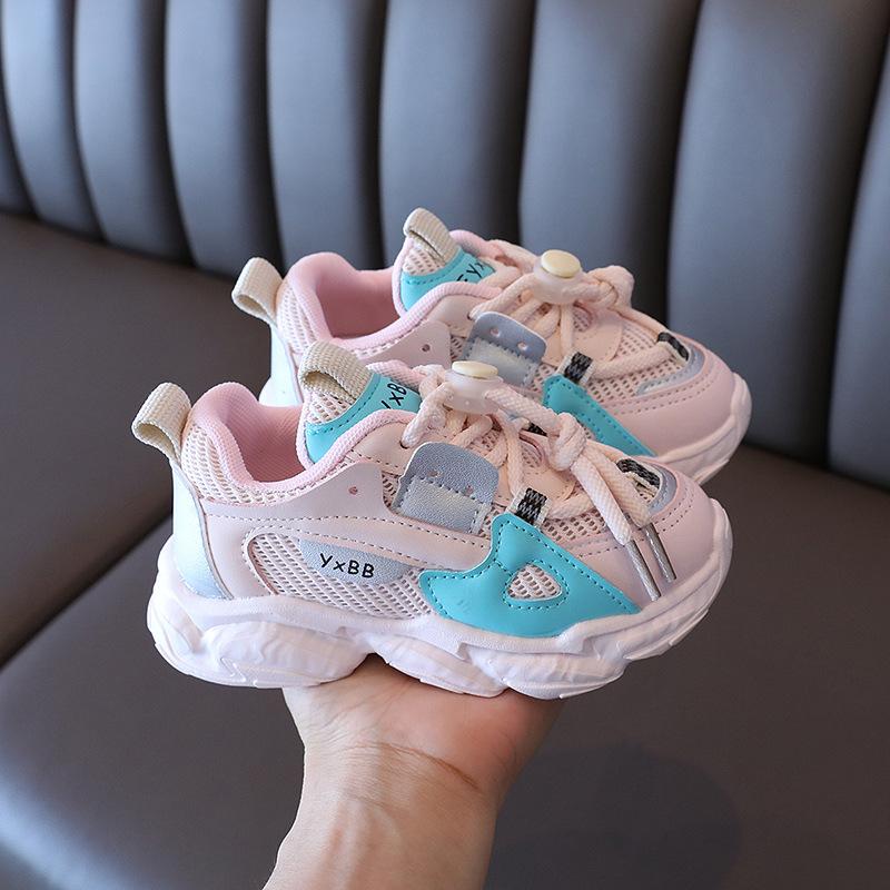 

Boys Shoes Newest Spring And Autumn Sports Shoes Children Single Mesh Shoes Girls Breathable Mesh Daddy Shoes Big Kids 22
