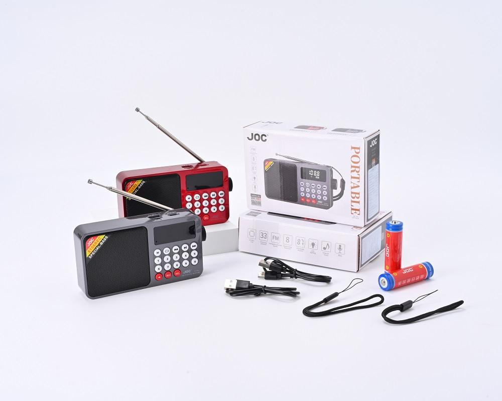 Handheld Radio Digital Solar Power Generation Radio Built-In Speaker MP3 Music Player FM Digital Radio Outdoor Survival Tools