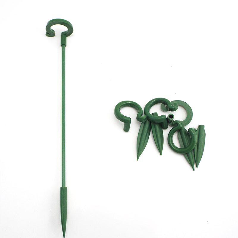 5pcs 37cm 48cm Plastic Plant Supports Holder Bracket Flower Stand Climbing Fixed Protection Tool Garden Supplies For Orchid