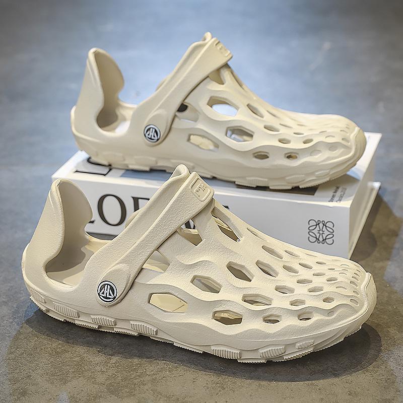 Men's Casual Non Slip Slippers EVA Open Toe Shoes for Men Outdoor Beach Sandals Spring Summer Casual Innovative Design Shoes Men