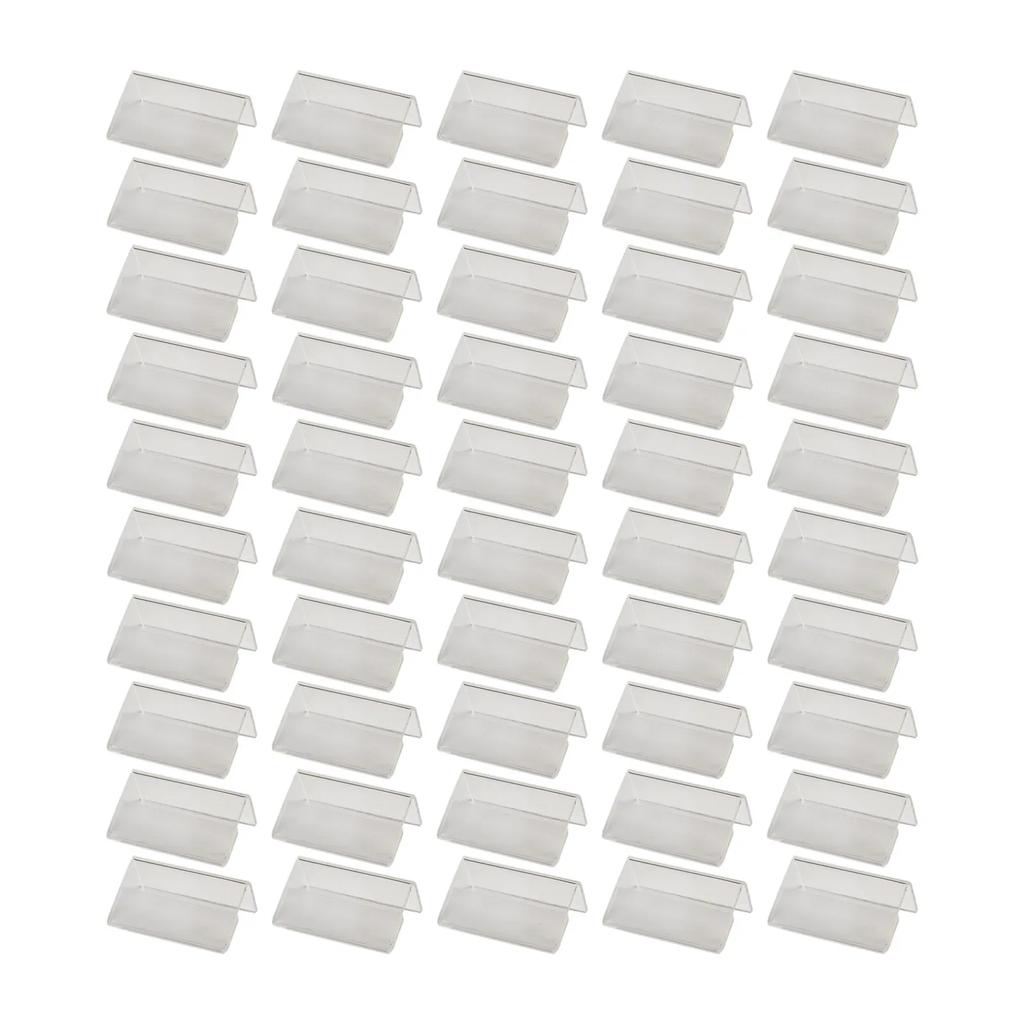 Clear Acrylic Stand Collection with 40 Pieces Great Toolset for Organizing Business Cards & Promotional Material