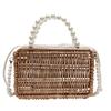 Bag Women's New Beach Woven Bag Fashion Chain Shoulder Messenger Bag