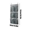 6 Pockets Shoe Rack High Bearing Capacity Folded Shoe Organizer Storage Space-saving Door Hanging Shoe Rack Bedroom Supply