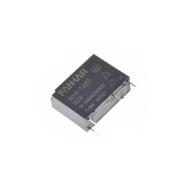 Fan Hua W18-1AST-DC Relais - 5V/12V/24V Dun Vermogen, Vervanging voor HF46F 5A250VAC