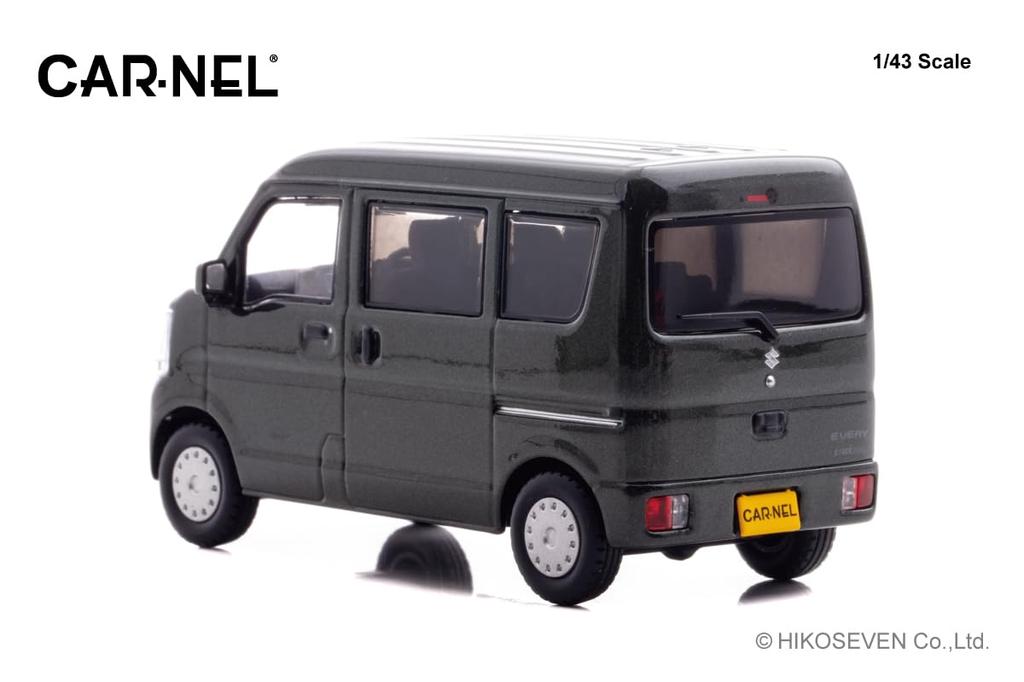 Hiko Seven Suzuki Every JOIN Turbo 2021 Cool Khaki Pearl Metallic Finished Model CN432103 (CARNEL) 1/43 (DA17V)