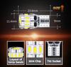 [Exkluzivně pro Amazon] T10 LED White Explosive Canceller Vestavěné číslo poziční lampy Světlo v místnosti Vysoce odolný nepolární 3014 LED prvek 6000