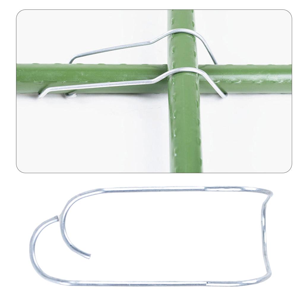 50 buc Clip de Sprijin pentru Plante de Grădină pentru Plantă Cățărătoare Robust Ușor de Instalat Fără Unelte pentru Aranjament Plante de Exterior