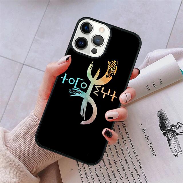 Amazigh Symbol Berber Academy Phone Case For iPhone 17 Air 15 16 16e 11 12 13 14 Pro Max Cover For iPhone 17 Air Max Plus Fundas