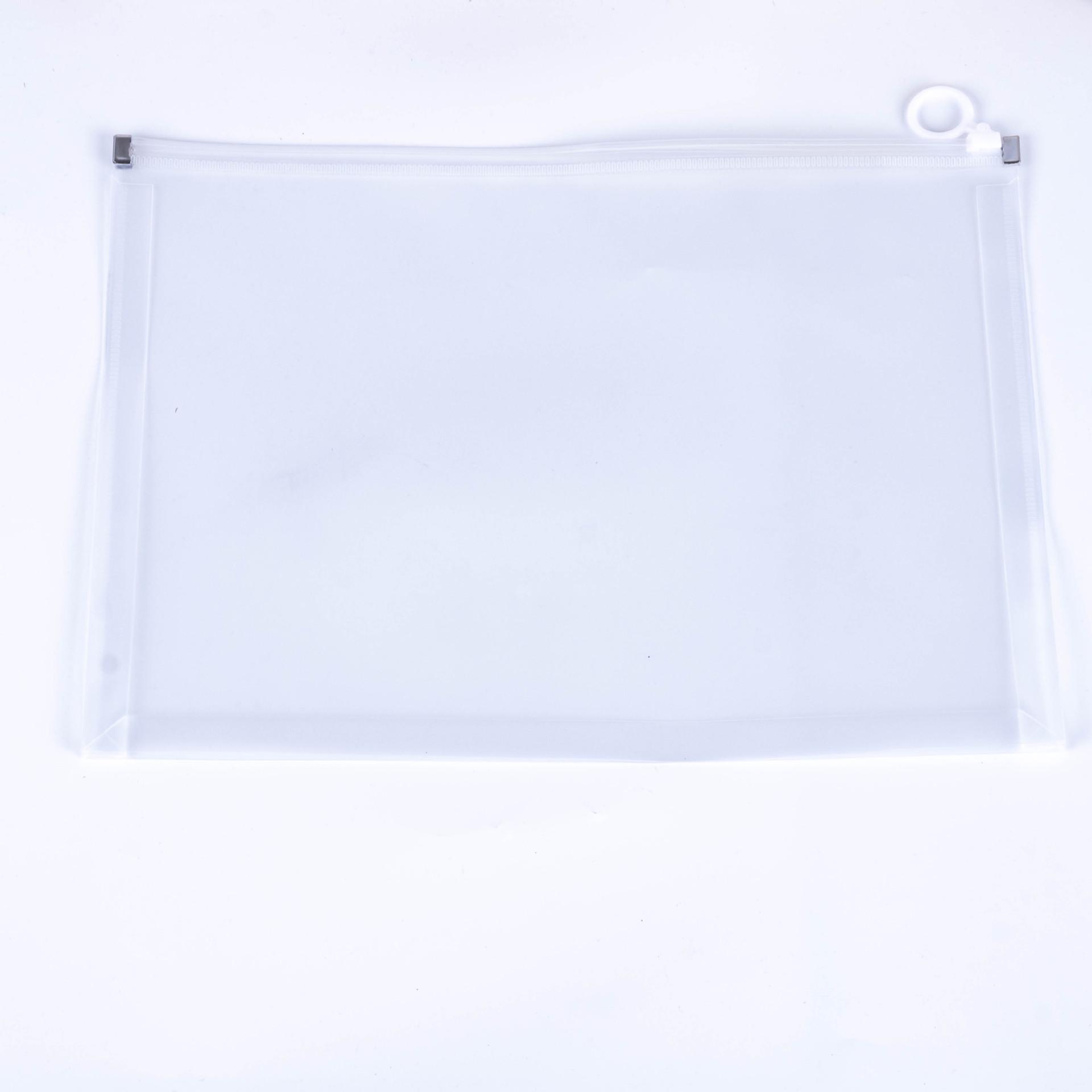 

Прозрачная папка формата А4 на молнии с логотипом на заказ - Водонепроницаемая мультяшная папка для учебы и пенал для студентов Recommended A4 - 33×24.5cm