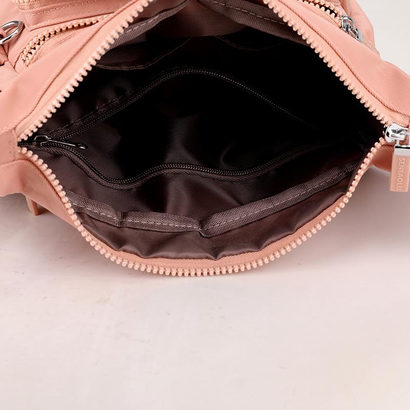 Women's Crossbody Bag Large Capacity Shoulder Bag Multi-Compartment Middle-Aged Mother Bag